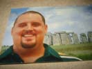 Max next to Stonehenge