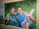 Max and Paddy having a few beers again