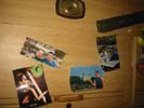 Photos of Max and Paddy and the "Jockey Wilson Suite" sign from "The Phoenix Club"